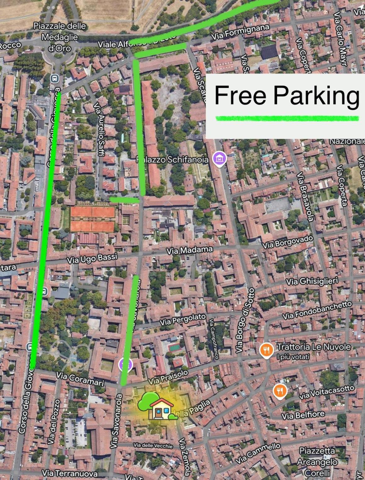 Oasi Rinascimentale Con Giardino In Centro Ferrara Apartamento Exterior foto